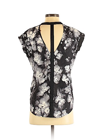 Rebecca Taylor Short Sleeve Silk Top (view 2)