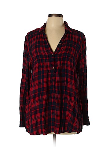 American Eagle Outfitters Long Sleeve Blouse (view 1)