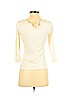 Ann Taylor Ivory 3/4 Sleeve Top Size XS (petite) - photo 2