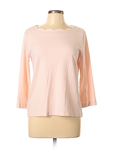 J. Crew Factory Store 3/4 Sleeve Top (view 1)
