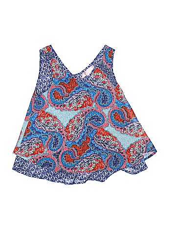 Zoe & Rose band of gypsies Sleeveless Blouse (view 1)