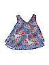 Zoe & Rose band of gypsies 100% Polyester Blue Sleeveless Blouse Size M (kids) - photo 2