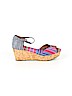 TOMS Purple Wedges Size 7 (wide) - photo 1