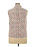 Talbots 100% Polyester Red Sleeveless Blouse Size 14 (petite) - photo 2