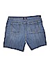 Jennifer Lopez Blue Denim Shorts Size 16 - photo 2