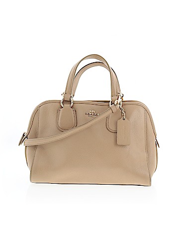 Coach Leather Satchel (view 1)