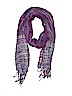 Collection 18 Metallic Plaid Purple Scarf One size - photo 1