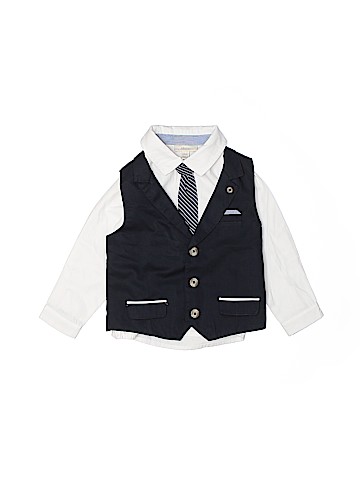 Miniclasix Long Sleeve Button-Down Shirt (view 1)