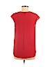 J.Crew 100% Polyester Red Short Sleeve Blouse Size 8 (petite) - photo 2