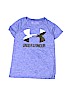 Under Armour 100% Polyester Purple Active T-Shirt Size S (kids) - photo 1