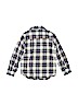 Carter's 100% Cotton Plaid Blue Long Sleeve Button-Down Shirt Size 7 - photo 2