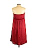 Banana Republic 100% Silk Red Cocktail Dress Size 12 (petite) - photo 2