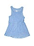 Justice Solid Blue Sleeveless Top Size 7 - photo 1