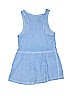 Justice Solid Blue Sleeveless Top Size 7 - photo 2