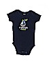Carter's 100% Cotton Graphic Blue Short Sleeve Onesie 3-6 MO / 6 MO - photo 1