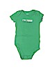 Carter's 100% Cotton Green Short Sleeve Onesie 3-6 MO / 6 MO - photo 1