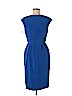 Carmen Marc Valvo Collection 100% Polyester Blue Cocktail Dress Size 6 - photo 2