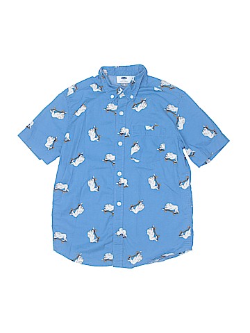 Old Navy Short Sleeve Button-Down Shirt (view 1)