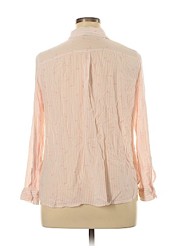 a.n.a. A New Approach Long Sleeve Blouse (view 2)