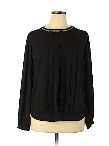Forever 21 Plus Long Sleeve Blouse (view 1)