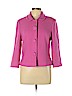 Tibi Pink Wool Coat Size L - photo 1