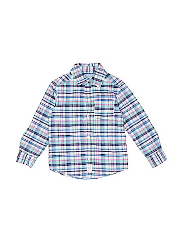 Carter's Long Sleeve Button-Down Shirt (view 1)