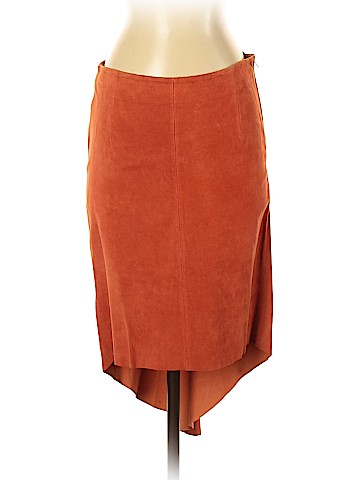 Marciano Leather Skirt (view 1)