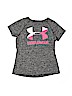 Under Armour 100% Polyester Solid Gray Active T-Shirt Size S (youth) - photo 1
