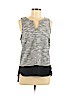 Sanctuary Gray Sleeveless Blouse Size M - photo 1
