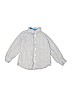 Old Navy 100% Cotton Blue Long Sleeve Button-Down Shirt Size 5T - photo 1