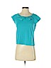 Talbots Blue Short Sleeve Top Size S (petite) - photo 1