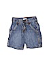 Old Navy 100% Cotton Solid Blue Denim Shorts Size 3T - photo 1