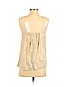 MICHAEL Michael Kors 100% Linen Tan Sleeveless Blouse Size M - photo 2