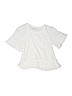 Abercrombie 100% Viscose White Short Sleeve Blouse Size 10 - photo 1