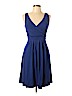 Lands' End Blue Casual Dress Size XS - photo 1