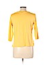 Talbots Yellow 3/4 Sleeve Top Size L (petite) - photo 2