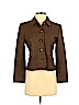 Liz Claiborne Collection 100% Wool Brown Wool Blazer Size 2 (petite) - photo 1