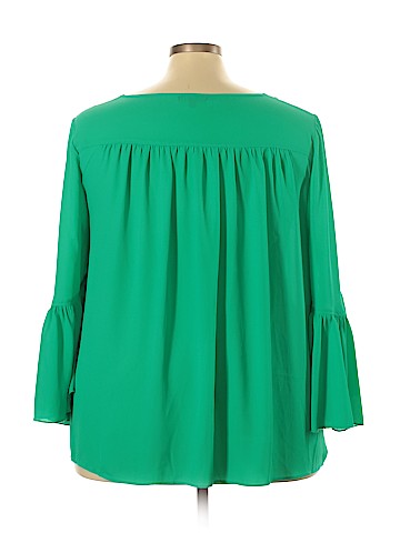 Lane Bryant Long Sleeve Blouse (view 2)