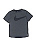 Nike 100% Polyester Gray Active T-Shirt Size L (youth) - photo 1
