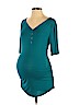 Motherhood Blue 3/4 Sleeve Henley Size M - photo 1