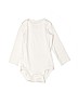 Primary Clothing 100% Cotton White Long Sleeve Onesie Size 12-18 mo - photo 1
