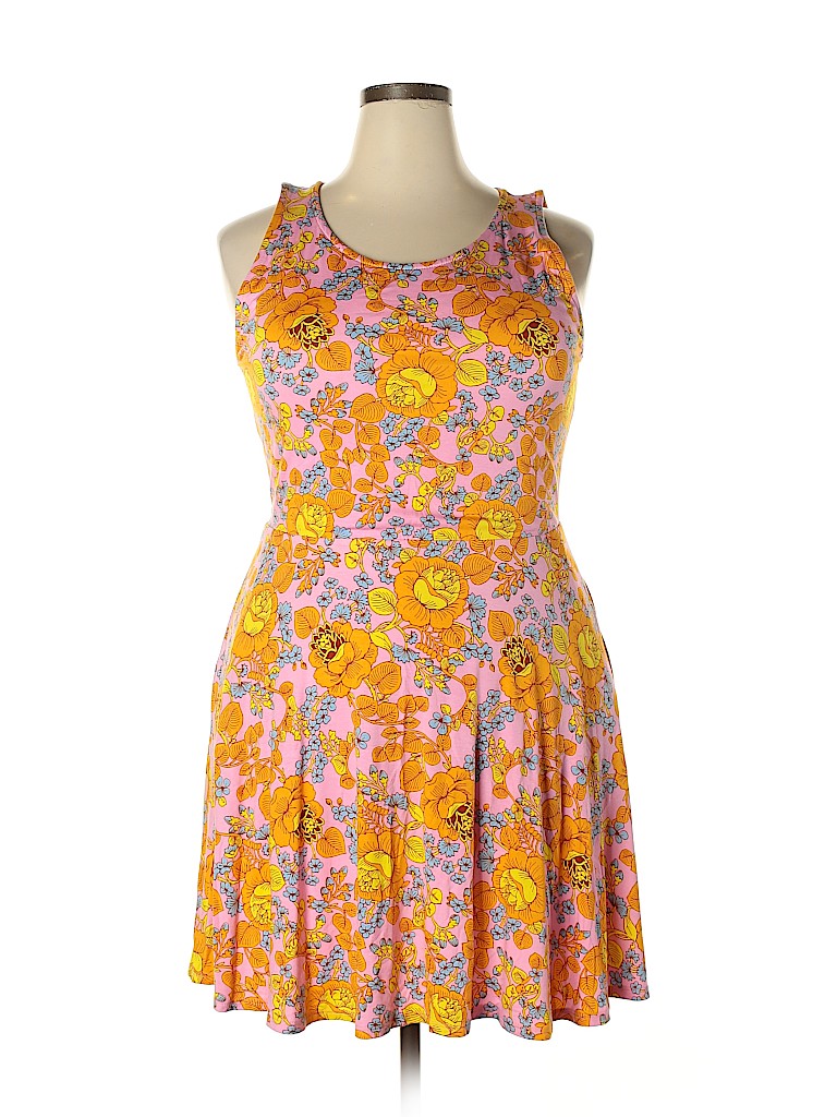Agnes & Dora Pink Casual Dress Size 2X - photo 1