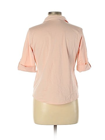 Style&Co Short Sleeve Button-Down Shirt (view 2)