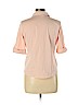 Style&Co 100% Cotton Pink Short Sleeve Button-Down Shirt Size L (petite) - photo 2