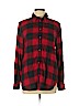American Eagle Outfitters Red Long Sleeve Button-Down Shirt Size L - photo 1