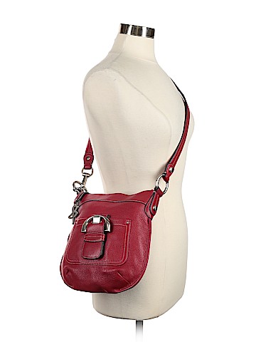 B Makowsky Leather Crossbody Bag (view 2)