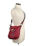 B Makowsky 100% Leather Red Leather Crossbody Bag One size - photo 2