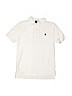 Polo by Ralph Lauren 100% Cotton Solid White Short Sleeve Polo Size 10 - 12 - photo 1