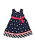 Blueberi Boulevard 100% Cotton Print Blue Dress Size 4T - photo 1