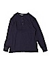 Uproar 100% Cotton Purple Long Sleeve Henley Size 10 - 12 - photo 1
